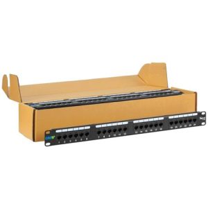ICC ICMPP245EV PATCH PANEL, CAT 5E, 24-PORT, 1RMS, 6 PK