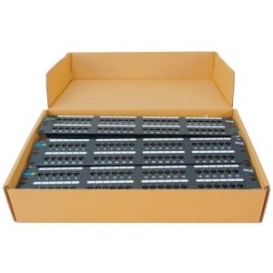 ICC ICMPP485EV PATCH PANEL, CAT 5E, 48-PORT, 2RMS, 6 PK