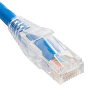 ICC ICPCSF10BL PATCH CORD, CAT 6,CLEAR BOOT,10,25PK,BL