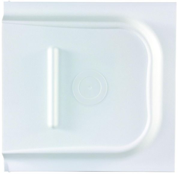 JR PRODUCTS 11165 Screen Door Slider, 12 INCH, White