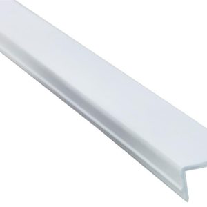 JR PRODUCTS 11371 White 8 foot Elixir Style Screw Cover
