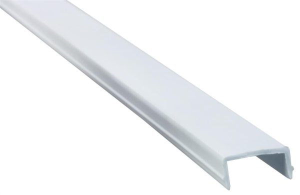 JR PRODUCTS 11371 White 8 foot Elixir Style Screw Cover