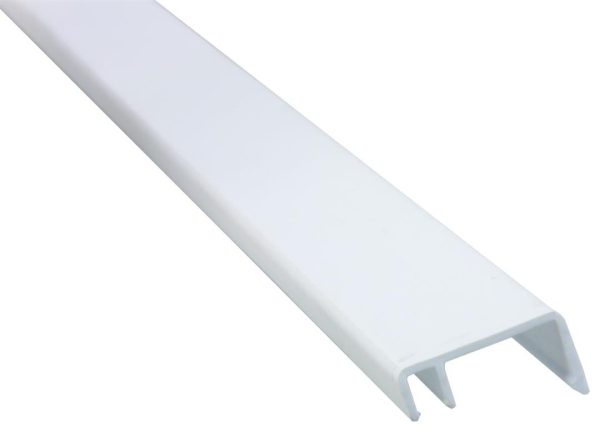 JR PRODUCTS 11471 White 8 foot Hehr Style Screw Cover