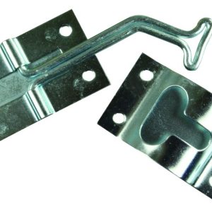 JR PRODUCTS 11755 45 Degree Zinc T-Style Door Holder