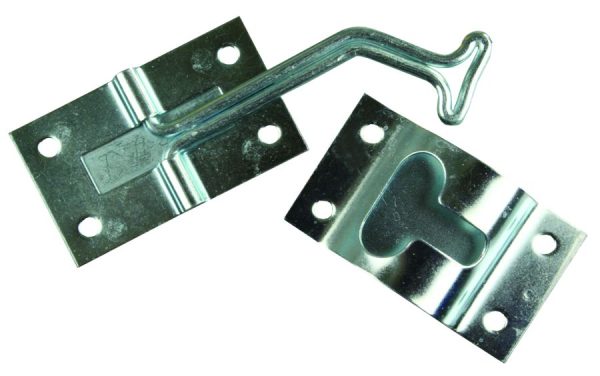 JR PRODUCTS 11755 45 Degree Zinc T-Style Door Holder