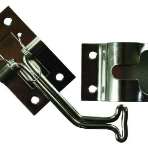 JR PRODUCTS 11765 45 Degree Stainless Steel T-Style Door Holder (6)