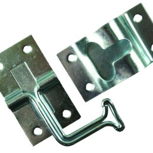 JR PRODUCTS 11775 90 Degree Zinc T-Style Door Holder