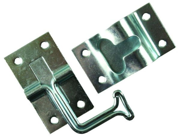 JR PRODUCTS 11775 90 Degree Zinc T-Style Door Holder