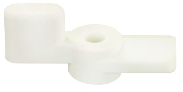 JR PRODUCTS 11815 White 1/16 INCH Fold Down Entry Door Holder