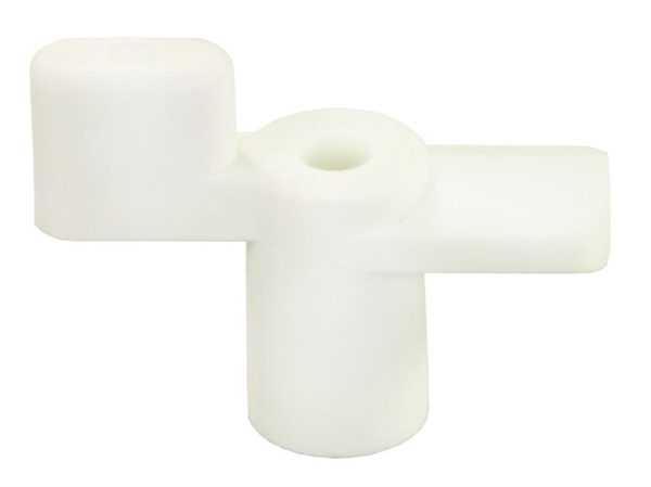 JR PRODUCTS 11835 White 1/2 INCH Fold Down Entry Door Holder