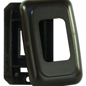 JR PRODUCTS 12195 Brown Single Switch Base and Face Plate