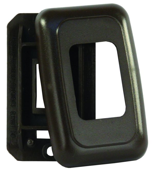 JR PRODUCTS 12195 Brown Single Switch Base and Face Plate