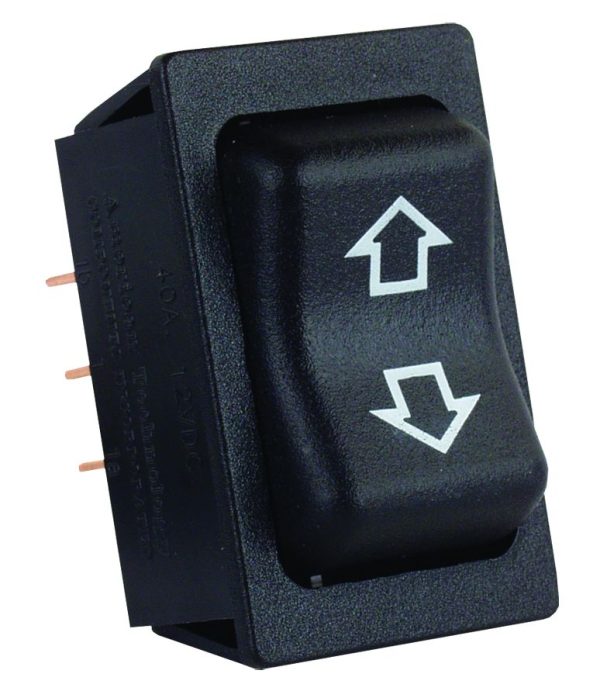 JR PRODUCTS 12295 Black Replacement Slide-Out High Current Motor Switch