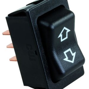 JR PRODUCTS 12395 Black 4-Pin Slide-Out Switch