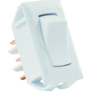 JR PRODUCTS 12635 White SPDT On/On Switch