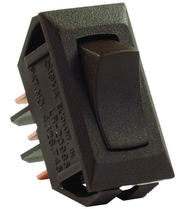 JR PRODUCTS 12645 Brown SPDT On/On Switch