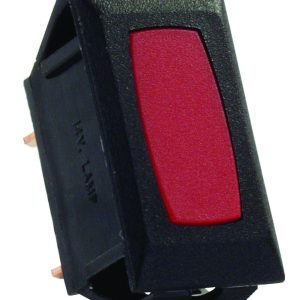 JR PRODUCTS 12725 Red/Black Indicator Light for Switch