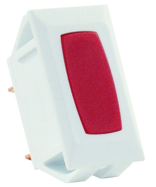 JR PRODUCTS 12755 Red/White Indicator Light for Switch