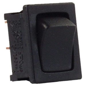 JR PRODUCTS 12781-5 Black 12V On/Off Mini Switch (Pack of 5)