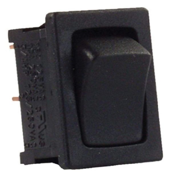 JR PRODUCTS 12781-5 Black 12V On/Off Mini Switch (Pack of 5)