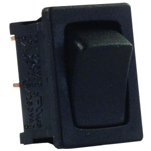 JR PRODUCTS 12785 Mini 12 Volt On/Off Switch Blk/Blk