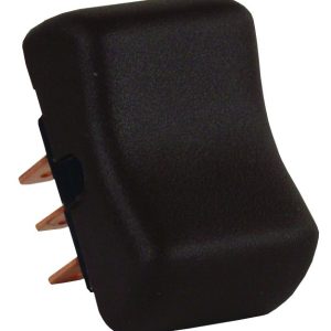 JR PRODUCTS 13015 Brown DPDT On/Off/On Momentary Switch