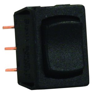 JR PRODUCTS 13335 Black SPDT Mini On/Off/On Switch