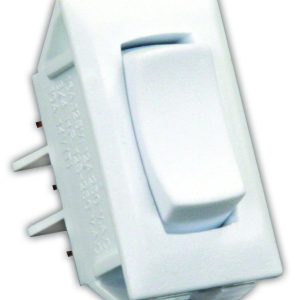 JR PRODUCTS 13435 On/Off/On Switch - White