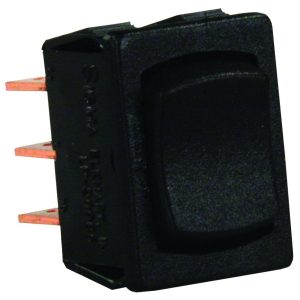 JR PRODUCTS 13445 Mini Mom-On/Off/Mom-On Switch - Black