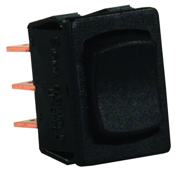 JR PRODUCTS 13445 Mini Mom-On/Off/Mom-On Switch - Black