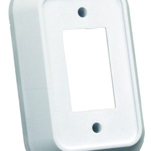 JR PRODUCTS 13485 Single Switch Wall Spacer - White