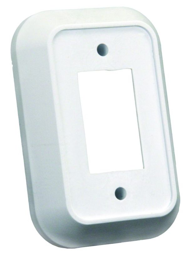 JR PRODUCTS 13485 Single Switch Wall Spacer - White