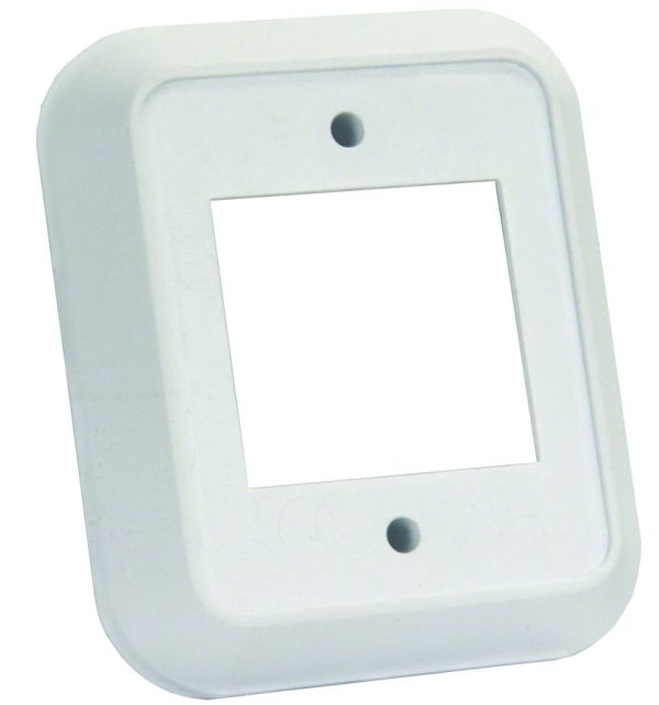 JR PRODUCTS 13515 Double Switch Wall Spacer - White