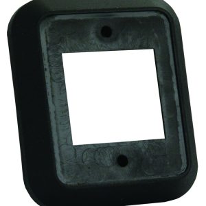 JR PRODUCTS 13525 Double Switch Wall Spacer - Black
