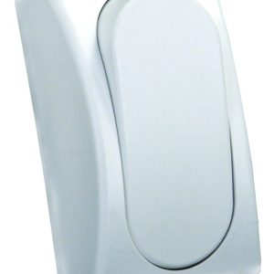 JR PRODUCTS 13575 Modular On/Off Switch - Single, White