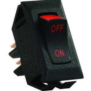 JR PRODUCTS 13655 Labeled On/Off Red Print