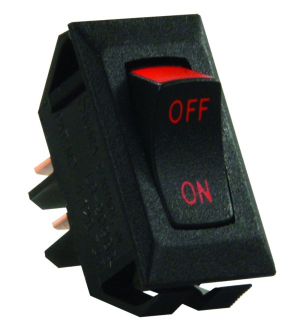 JR PRODUCTS 13655 Labeled On/Off Red Print