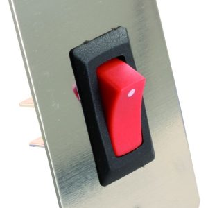 JR PRODUCTS 13885 On/Off Switch with Chrome Face Plate