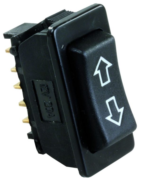 JR PRODUCTS 13955 Black 12V Furniture Switch