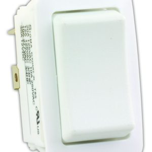 JR PRODUCTS 13995 White Water Resistant Momentary-On/Off/Momentary-On Reversing Switch