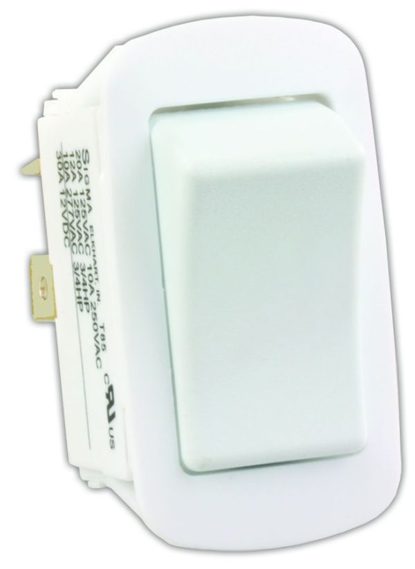 JR PRODUCTS 14015 White Water Resistant On/Off Switch
