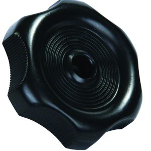 JR PRODUCTS 20345 Window/Vent Knob Handle - 1 INCH, Black