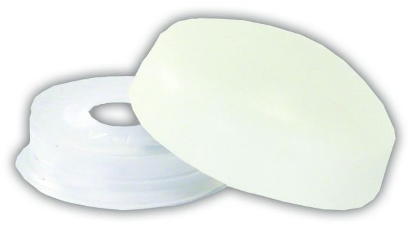 JR PRODUCTS 20375 Screw Covers, 4 - White