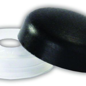 JR PRODUCTS 20385 Screw Covers, 4 - Black