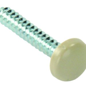 JR PRODUCTS 20425 Kappet Screws with Covers, 4 - Beige