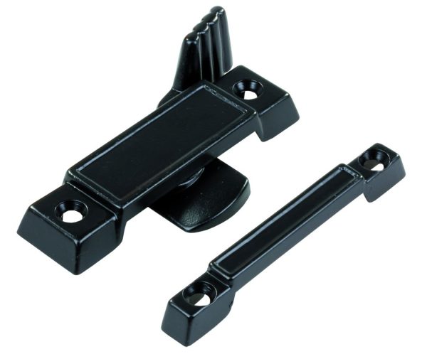 JR PRODUCTS 20435 Hehr Style Window Latch,Black