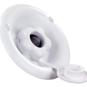 JR PRODUCTS 321B2PA 321-B-2P-A Polar White City Water Dish