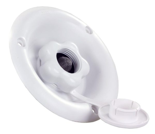 JR PRODUCTS 321B2PA 321-B-2P-A Polar White City Water Dish