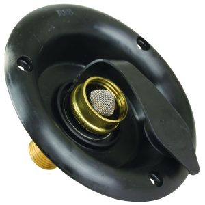JR PRODUCTS 321B36A 321-B-36-A City Water Dish, 1/2 INCH, Black