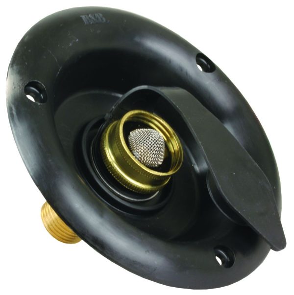 JR PRODUCTS 321B36A 321-B-36-A City Water Dish, 1/2 INCH, Black